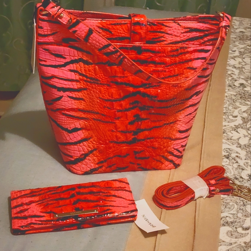 Brand New Brahmin Bag & Wallet.